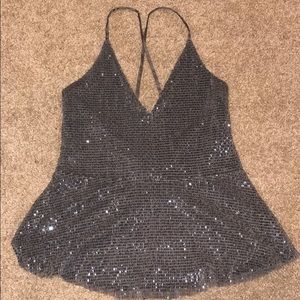 Sparkly top